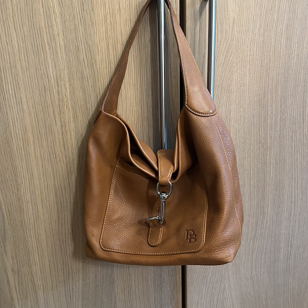 Dooney and Bourke brown leather bag. Good condition. - Picture 2 of 5